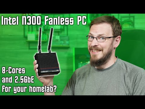 An 8-Core Fanless Mini PC for your Homelab? - MINIX Z300