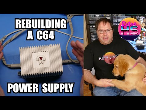 Rebuilding A Commodore 64 Power Supply