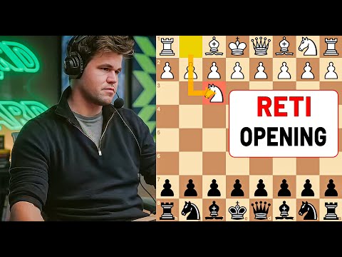 Magnus Carlsen Shows How to Crush the Reti Opening!