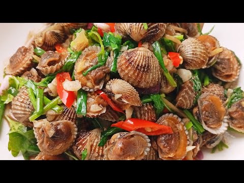 鲜蛤这样做  鲜辣爆汁入味  饭酒都离不开！