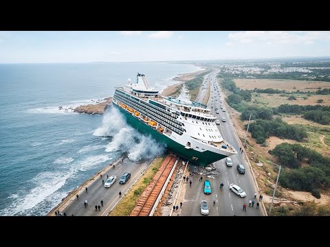 Самые Крупные Столкновения и Ошибки Кораблей, Снятые на Камеру