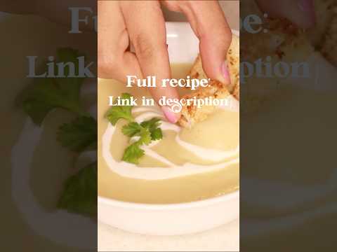 Creamy potato soup | fast and comfortable #souprecipe #potatosoup #soup #souplovers