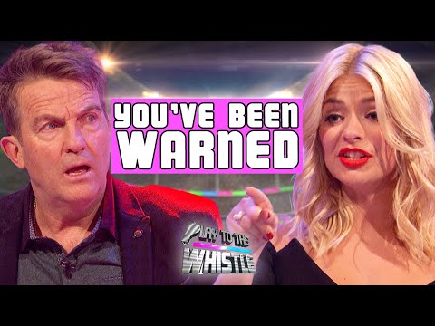 Holly Willoughby DISQUALIFIES Bradley Walsh for cheating! | Play To The Whistle
