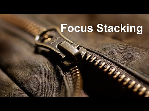 Focus stacking macro photography