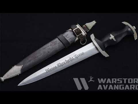 The hardness of steel of German daggers and knives. We measured the blades and there...