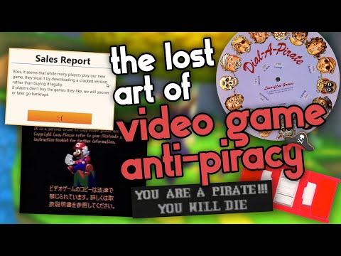 the lost art of video game anti-piracy