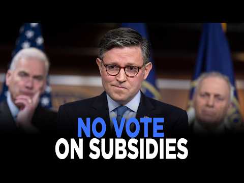 Johnson Says House GOP Will NOT ALLOW Amendment Vote To Extend Obamacare Subsidies | TRENDING