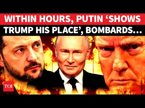 ‘Boom! Now Watch…’: Putin Reminds Trump ‘Who Sets The Terms’ Within Hours Of ‘War Halt’ Claim