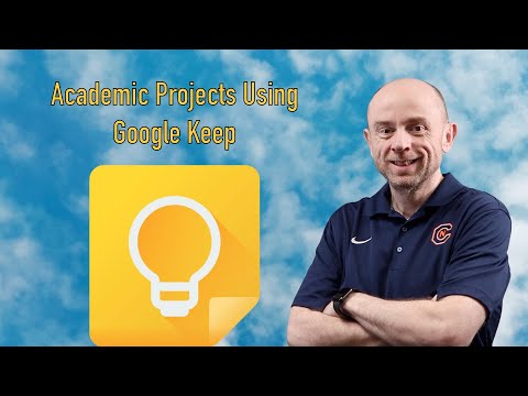 An academic workflow using Google Keep
