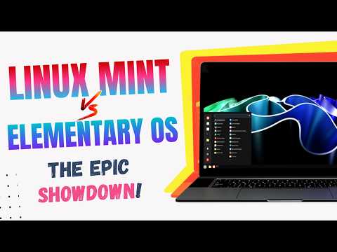 Linux Mint 22.1 Vs Elementary OS 8 -  The ULTIMATE Distro Showdown! 🔥 (For 2025)