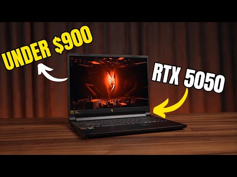 Acer Nitro V (Ryzen 5 240 + RTX 5050) ⚡Best $850 Gaming Laptop