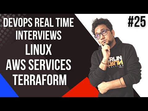 Linux DevOps Interview Questions | AWS DevOps Interview Questions | Terraform Interview Ques | 25