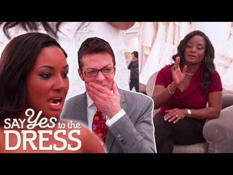 Pageant Queen Bride And Stage Mum Can’t Agree On A Dress | Say Yes To The Dress