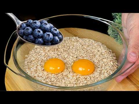 ❗️ Das Haferflocken-Dessert, über das alle reden! Nur 3 Zutaten – ohne Zucker, ohne Mehl!