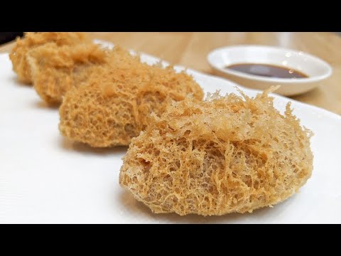 Recette de TARO PUFFS (dumplings de taro) Dim Sum populaire - HOP DANS LE WOK