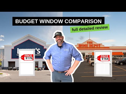 Vinyl Window Reviews - Home Depot Vs. Lowes