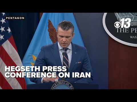 Hegseth press conference