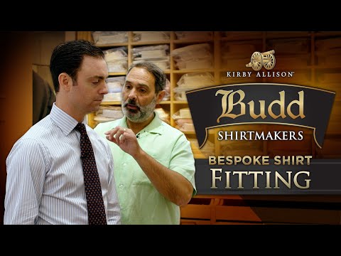 My First Fitting For New Bespoke Shirts | With Budd Shirtmakers