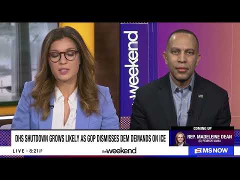 Leader Jeffries on MS Now's The Weekend