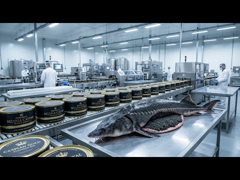 Inside the Largest Modern Caviar Processing Facility & Full Luxury Production Process