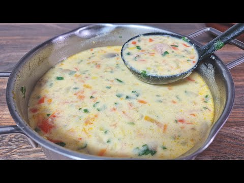 Sehr leckeres Suppenrezept, norwegische Fischsuppe! Eine der leckersten Suppen überhaupt!