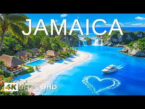 [4K] Jamaica 2025 🇯🇲 Vibrant Beaches & Caribbean Paradise  Deep House Chill Music