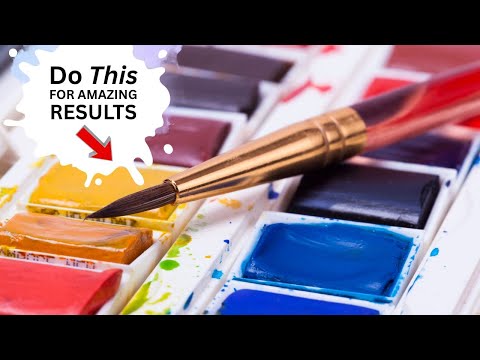 Do This in Watercolour - You Will be Amazed by The Results!