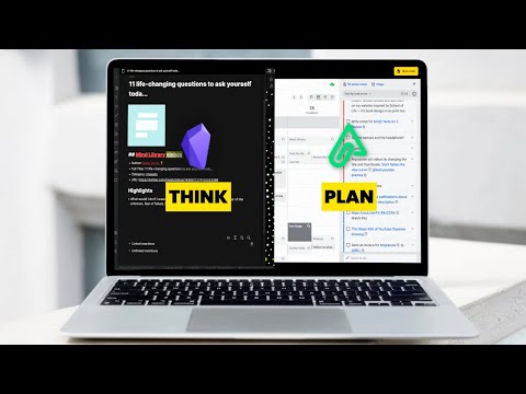 Ultimate Thinking & Planning Setup: Obsidian and Amplenote's Calendar