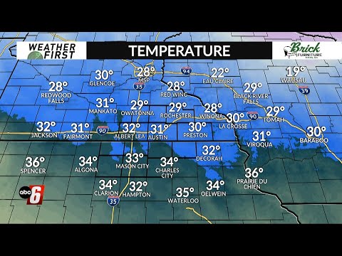 Randy Brock's Evening Forecast for Iowa and Minnesota: February 6