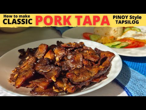PORK TAPA | Homemade CLASSIC Filipino TAPA Recipe | Pang NEGOSYO