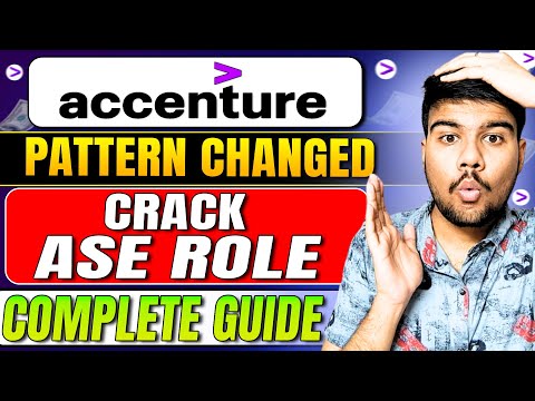 Crack Accenture ASE Role: Pattern Changed (Step-by-Step Guide)