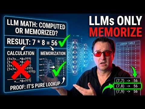 LLMs Don’t Calculate - They Just Remember Everything