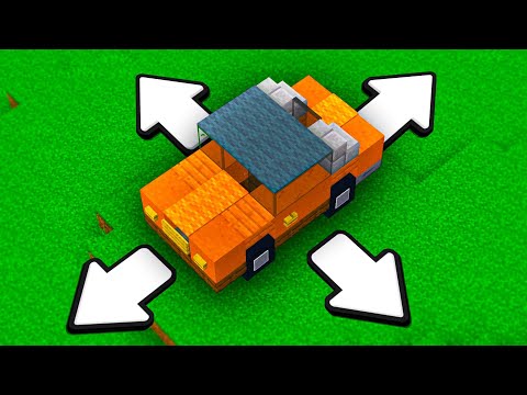 I built a WORKING Car in Minecraft!