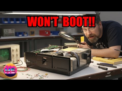 The Forgotten IBM PC-XT 5160 That Refuses To Boot