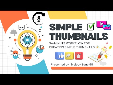 Canva Tutorial 🎬 My 8-Minute Workflow for Creating Simple Thumbnails