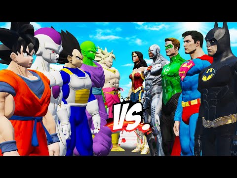 DRAGON BALL VS JUSTICE  LEAGUE - EPIC SUPERHEROES WAR