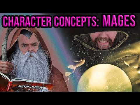 Character Concepts: MAGES | 5e Dungeons and Dragons | Web DM