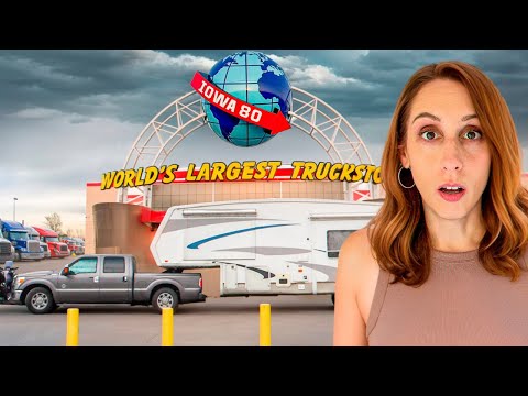 We Spent the Night at the World’s LARGEST Truck Stop