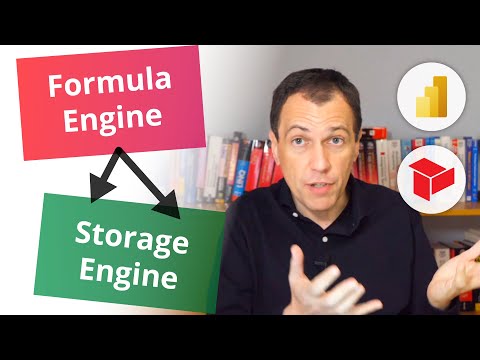 Formula engine and storage engine in DAX