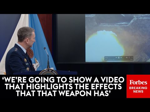 MUST WATCH: General Caine Breaks Down Moment By Moment The U.S. Strikes On Iran At Pentagon Briefing