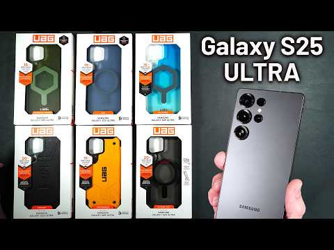 Galaxy S25 Ultra BEST UAG Cases  -  Review