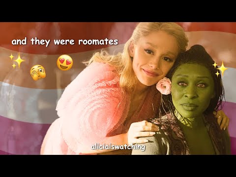 elphaba and glinda being the *best of friends* (Wicked 2024)