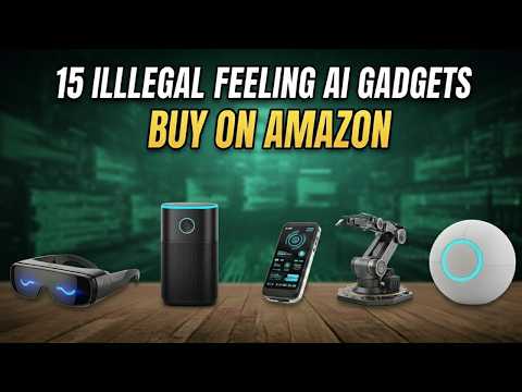 15 'Illegal-Feeling' AI Gadgets That Give You Superpowers!