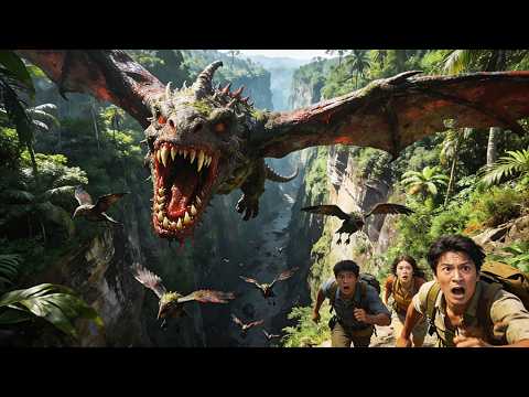 【Chinese Drama】探險小隊為尋寶闖入死亡峽谷！竟驚醒變異飛獸群，女隊長當場覺醒戰力斬殺！#drama #恐怖 #反转