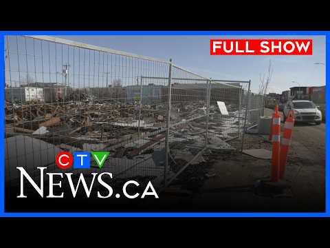 Safety concerns over rubble from hotel fire | CTV News Edmonton at Six for April 6, 2026