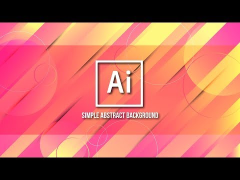 Create Elegant Vector Background with Gradient Tool using Adobe Illustrator