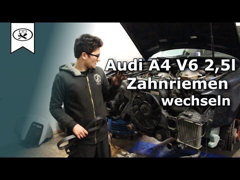 Audi A4 V6 2.5 Zahnriemen Wechsel | Change of Timing belt  | VitjaWolf  | Tutorial  | HD