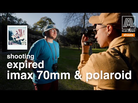 Shooting Expired IMAX 70mm film, Pan-X, & Polaroid SX-70 in LA w/ Bad Flashes, Bret Watkins, & More!