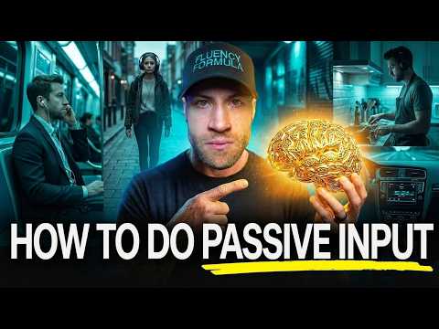 You do PASSIVE INPUT wrong (Here’s how actually to it…)
