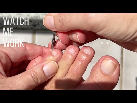 A pedicurist does her own DIY pedicure at home  ✅beginner friendly✅